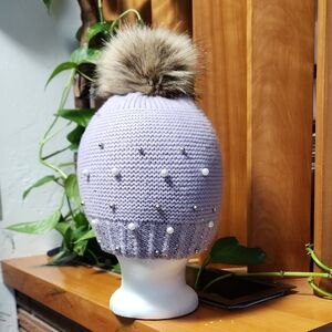 I.N.C. Twinkle, twinkle little Lilac beanie By  International Concepts